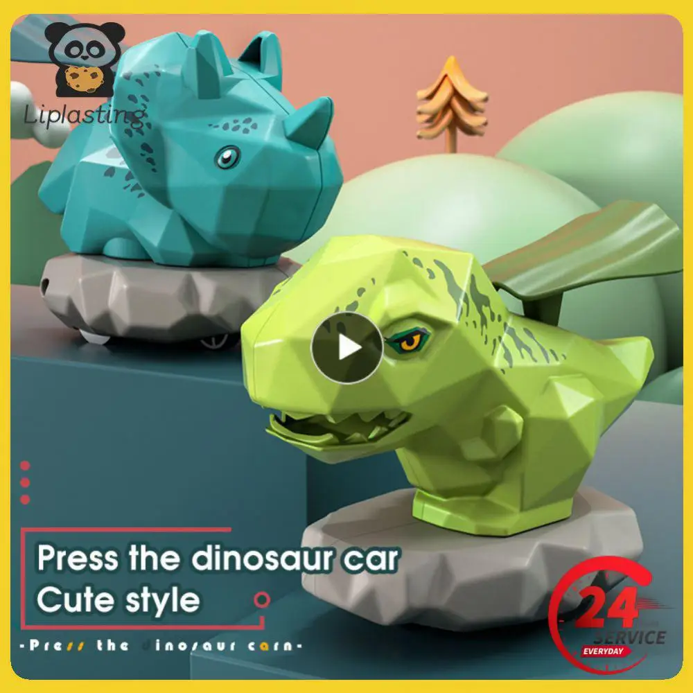 Машинка-динозавр на 3 года и выше, креативный милый парк против столкновений, развивающая игрушка, тираннозавр рекс
Машинка-динозавр на 3 года и выше, креативный милый парк против столкновений, развивающая игрушка, тираннозавр рекс