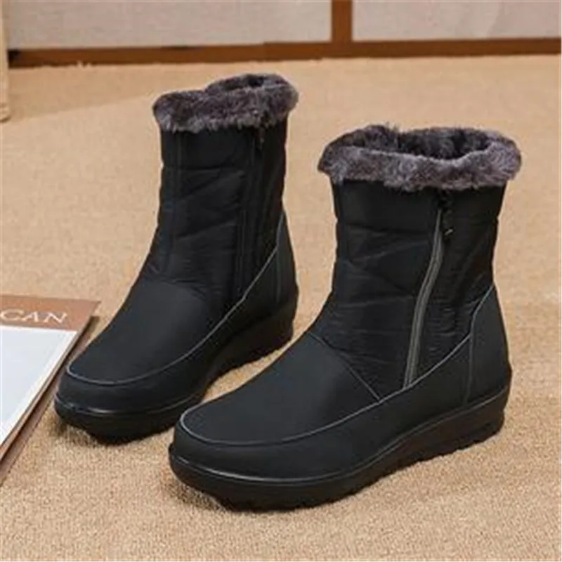 2023 Waterproof Winter Boots for Women New Faux Fur Long Plush Snow Boots Woman Platform Ankle Boots Warm Cotton Couples Shoes
2023 Waterproof Winter Boots for Women New Faux Fur Long Plush Snow Boots Woman Platform Ankle Boots Warm Cotton Couples Shoes