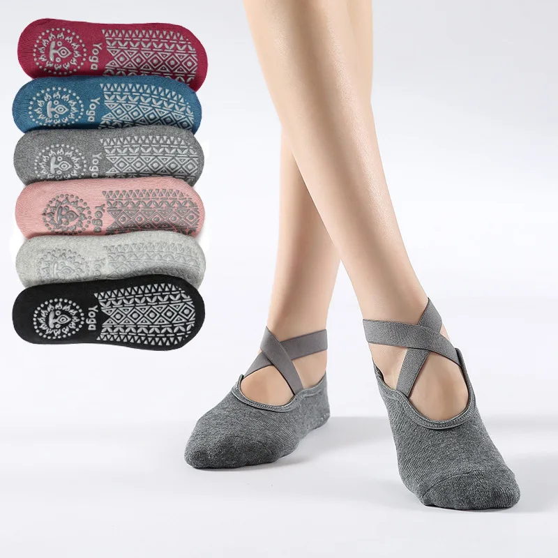 Yoga Socks Non Slip Sports Socks for Fitness Gym Women High Quality Bandage Cotton Sock Ballet Dance Barefoot Workout
Yoga Socks Non Slip Sports Socks for Fitness Gym Women High Quality Bandage Cotton Sock Ballet Dance Barefoot Workout