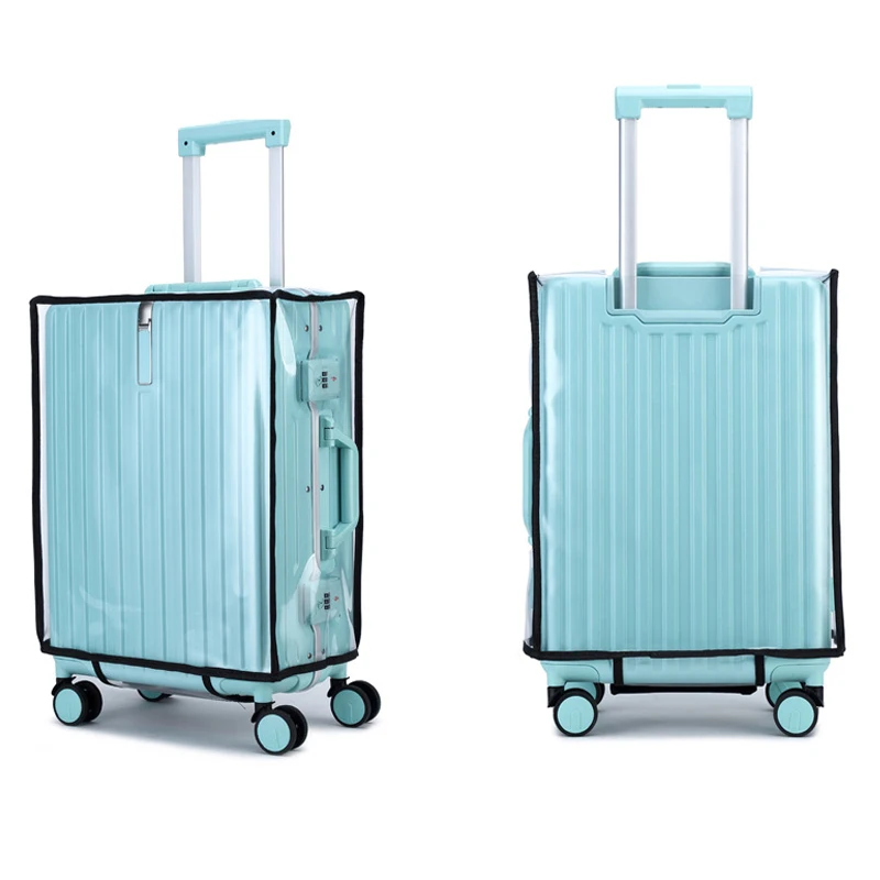 Full Transparent Travel Luggage Covers PVC Transparent Waterproof Trolley Case Coat Suitcase Protective Suitcase Dust Cover
Full Transparent Travel Luggage Covers PVC Transparent Waterproof Trolley Case Coat Suitcase Protective Suitcase Dust Cover