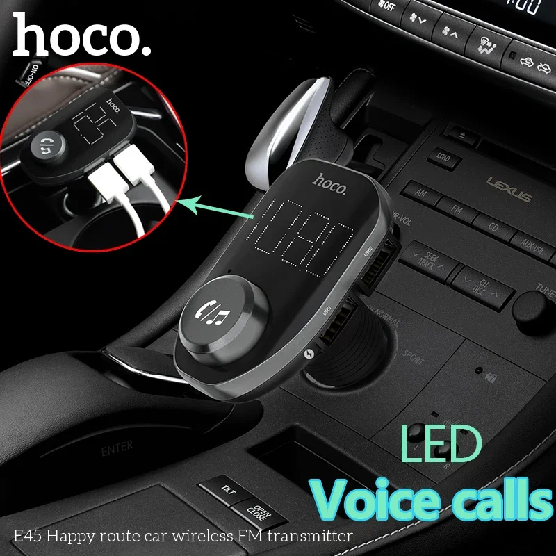 LED FM Transmitter Car Bluetooth Casque Bluetooth Pour Voiture Lecteur MP3 Multifonctionnel Charge De Voiture QC3.0
LED FM Transmitter Car Bluetooth Casque Bluetooth Pour Voiture Lecteur MP3 Multifonctionnel Charge De Voiture QC3.0