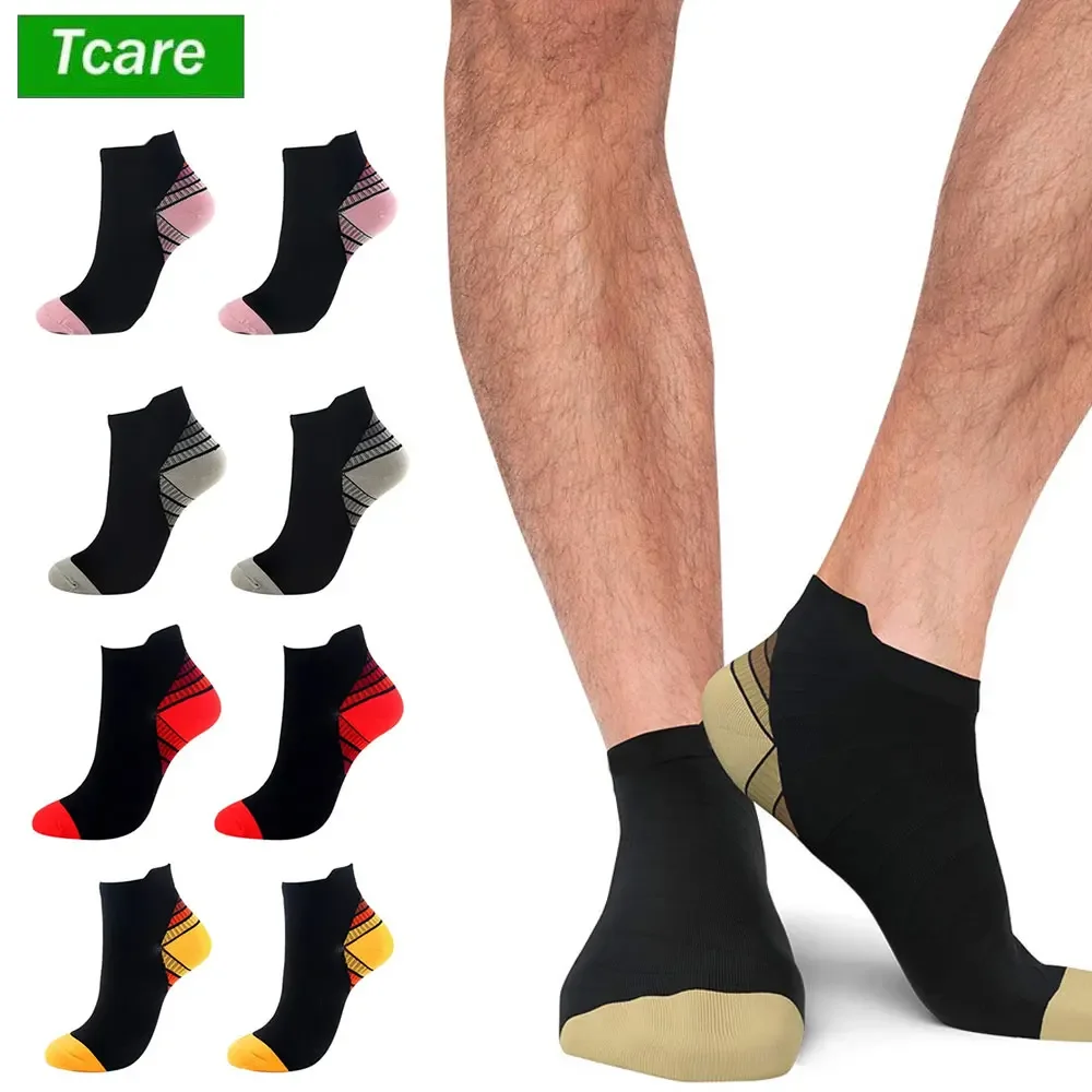 1 Pair Sports Compression Running Ankle Socks for Men and Women, Foot Support Athletic Socks for Running, Cycling, Golf, Work 
1 Pair Sports Compression Running Ankle Socks for Men and Women, Foot Support Athletic Socks for Running, Cycling, Golf, Work