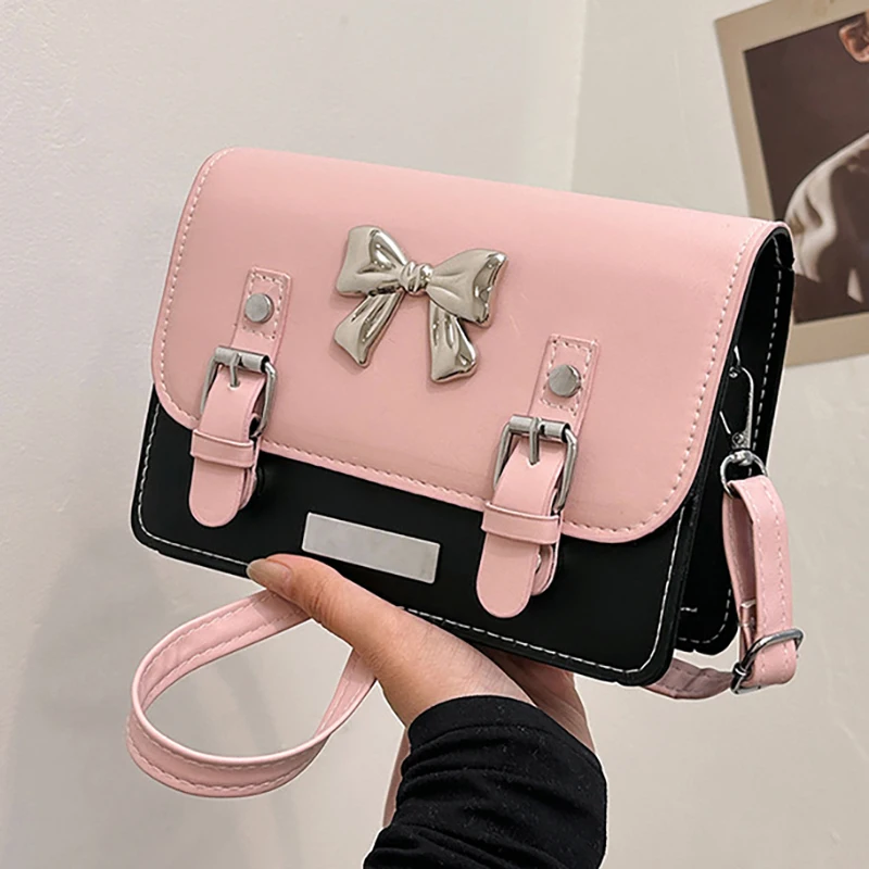 

HAEX Fashion Women's Mini Bag 2024 Trend New Bow Ladies Crossbody Shoulder Bags Daily Luxury Designer Sac A Main Femme Shoppers