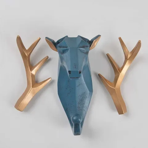 1pc Hanging Hook Animal Head Decorative Hook Deer Elephant Unicorn Rhinoceros Hanger Hook Keys Clothes Hat Wall Decoration Rack
1pc Hanging Hook Animal Head Decorative Hook Deer Elephant Unicorn Rhinoceros Hanger Hook Keys Clothes Hat Wall Decoration Rack