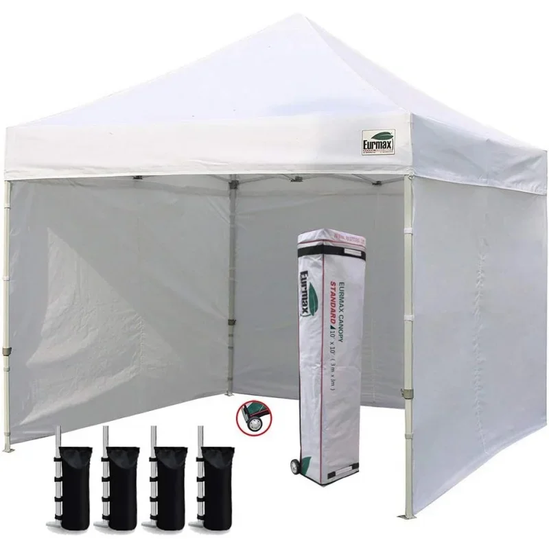 Eurmax USA 10 'x 10' Ez-up навесной тент коммерческий мгновенный тент с 4 съемными боковыми стенками на молнии и роликовой сумкой, Bonu
Eurmax USA 10 'x 10' Ez-up навесной тент коммерческий мгновенный тент с 4 съемными боковыми стенками на молнии и роликовой сумкой, Bonu