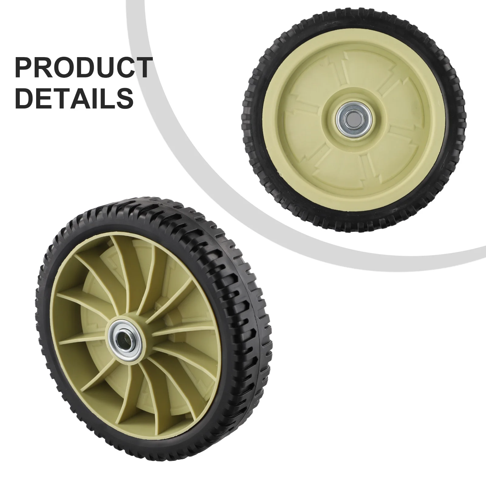 Enhance maneuverability with universal lawn mower wheel Smooth 19 5cm wheel diameter Rubber material
Enhance maneuverability with universal lawn mower wheel Smooth 19 5cm wheel diameter Rubber material