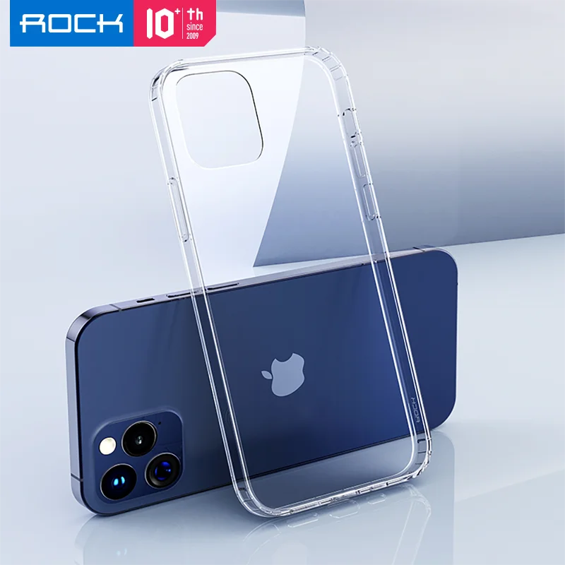 For iPhone 12 Pro Case Original ROCK Shockproof Ultra Thin Transparent Clear PC+TPU Back Cover for iPhone 13 Pro Max Case
For iPhone 12 Pro Case Original ROCK Shockproof Ultra Thin Transparent Clear PC+TPU Back Cover for iPhone 13 Pro Max Case