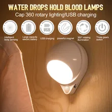Water Drop LED Motion Sensor Light USB Rechargeable Magnetic Suction Cabinet Light Rotatable Stairs Bedroom Bedside Night Light
Water Drop LED Motion Sensor Light USB Rechargeable Magnetic Suction Cabinet Light Rotatable Stairs Bedroom Bedside Night Light