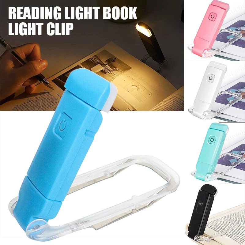 1pc USB Rechargeable Reading Book Light Clip On Book LED Reading Light Eye Protection Bedroom Night Lamp
1pc USB Rechargeable Reading Book Light Clip On Book LED Reading Light Eye Protection Bedroom Night Lamp
