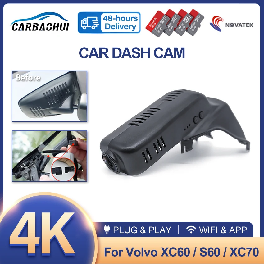 Автомобильный видеорегистратор 4K HD 2160P, видеорегистратор для VOLVO XC60 V60 S60 XC70 Deluxe 2014 2015 2016 2017, видеорегистратор
Автомобильный видеорегистратор 4K HD 2160P, видеорегистратор для VOLVO XC60 V60 S60 XC70 Deluxe 2014 2015 2016 2017, видеорегистратор