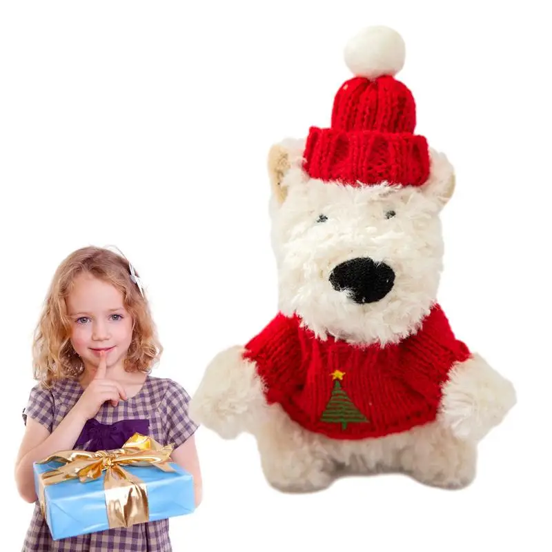 Белая собака, плюшевый брелок, West Highland Terrier, мягкая игрушка, мультяшная кукла, плюшевые подвески, искусственные украшения для подарка
Белая собака, плюшевый брелок, West Highland Terrier, мягкая игрушка, мультяшная кукла, плюшевые подвески, искусственные украшения для подарка