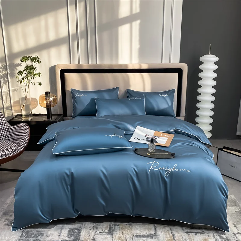 Luxury 60's Long Pile 100% Cotton Duvet Cover Set Embroidered Fall Winter Quilt Cover Solid Egyptian Cotton 2pcs pillowcases 13 Mallzona S0173da9c8f6543d39197febc69f583e74 Luxury 60's Long Pile 100% Cotton Duvet Cover Set Embroidered Fall Winter Quilt Cover Solid Egyptian Cotton 2pcs pillowcases Mallzona