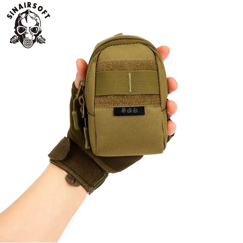 SINAIRSOFT Tactical Molle Pouch 4.5inches Phone Bag Men Waist Mini Tool Bag Outdoor Toolkit Sport Camping Hiking Accessories Bag
SINAIRSOFT Tactical Molle Pouch 4.5inches Phone Bag Men Waist Mini Tool Bag Outdoor Toolkit Sport Camping Hiking Accessories Bag
