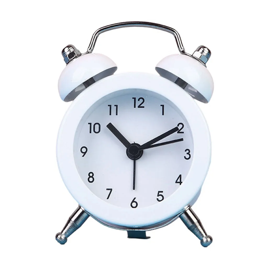 Cute Mini Metal Round Alarm Clock Desk Table Electronic Digital Clock Bedroom Living Room Alarm Clock Creative Home Decoration
Cute Mini Metal Round Alarm Clock Desk Table Electronic Digital Clock Bedroom Living Room Alarm Clock Creative Home Decoration