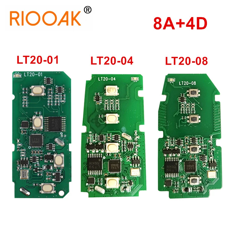 

Lonsdor 4D 8A Board LT20-01 LT20-04 LT20-08 Universal Remote Circuit Board for Toyota Lexus work with K518/K518ISE/KH100+ Series