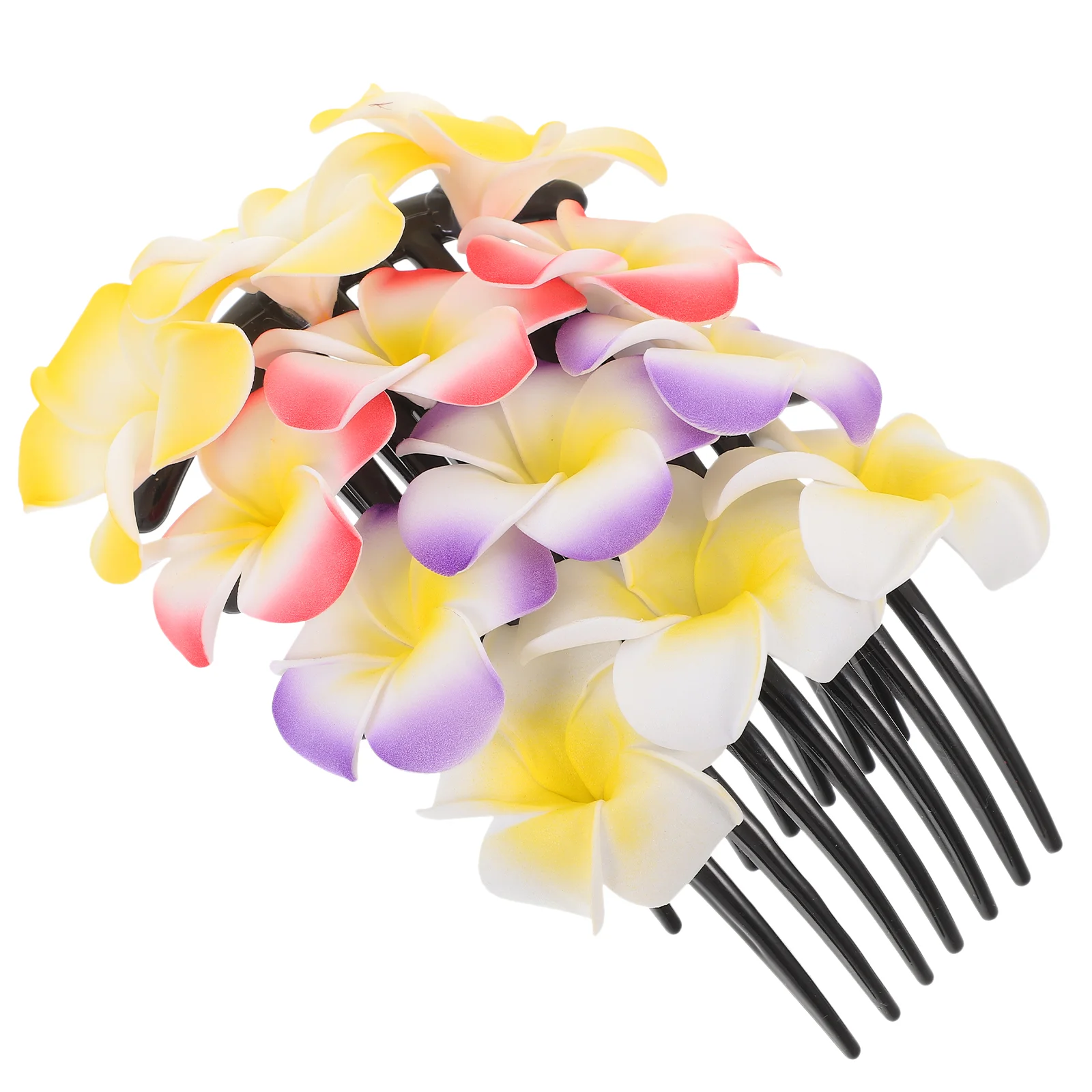 4 Pcs Frangipani Hair Clip Accessories for Girls Combs Women Flower Claw Clips Barrettes Headpiece Eva Women's Vacation
4 Pcs Frangipani Hair Clip Accessories for Girls Combs Women Flower Claw Clips Barrettes Headpiece Eva Women's Vacation