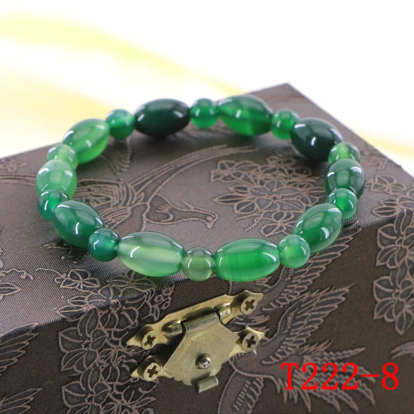 Charm Bracelet for Women Natural Agates Stone Elasticity Luxury Trendy Diversified Jewelry Girls Birthday Gift Boho Rice Shape
Charm Bracelet for Women Natural Agates Stone Elasticity Luxury Trendy Diversified Jewelry Girls Birthday Gift Boho Rice Shape