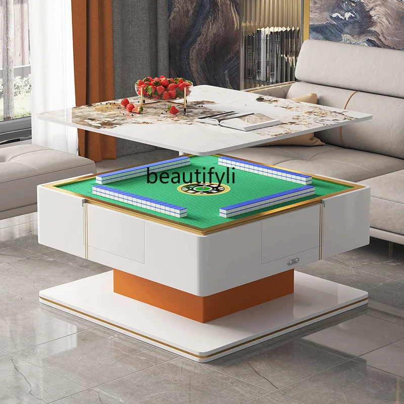 yj Mahjong Table Simple Modern Household Electric Multi-Function Lifting Mahjong Machine Stone Plate Coffee Table Dual-Use
yj Mahjong Table Simple Modern Household Electric Multi-Function Lifting Mahjong Machine Stone Plate Coffee Table Dual-Use