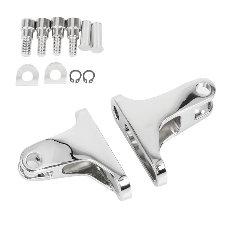 Chrome Rear Passenger Mini Foot Peg Mount Kit For Electra Road Glide King 93UP Replacement Parts
Chrome Rear Passenger Mini Foot Peg Mount Kit For Electra Road Glide King 93UP Replacement Parts
