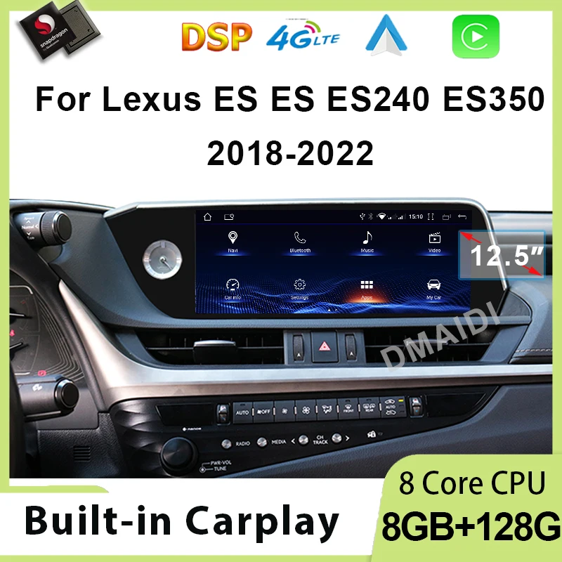 Car Radio Qualcomm Android 12 For Lexus ES240 ES250 ES350 ES300h 2018-2022 GPS Multimedia Player CarPlay Autoradio
Car Radio Qualcomm Android 12 For Lexus ES240 ES250 ES350 ES300h 2018-2022 GPS Multimedia Player CarPlay Autoradio