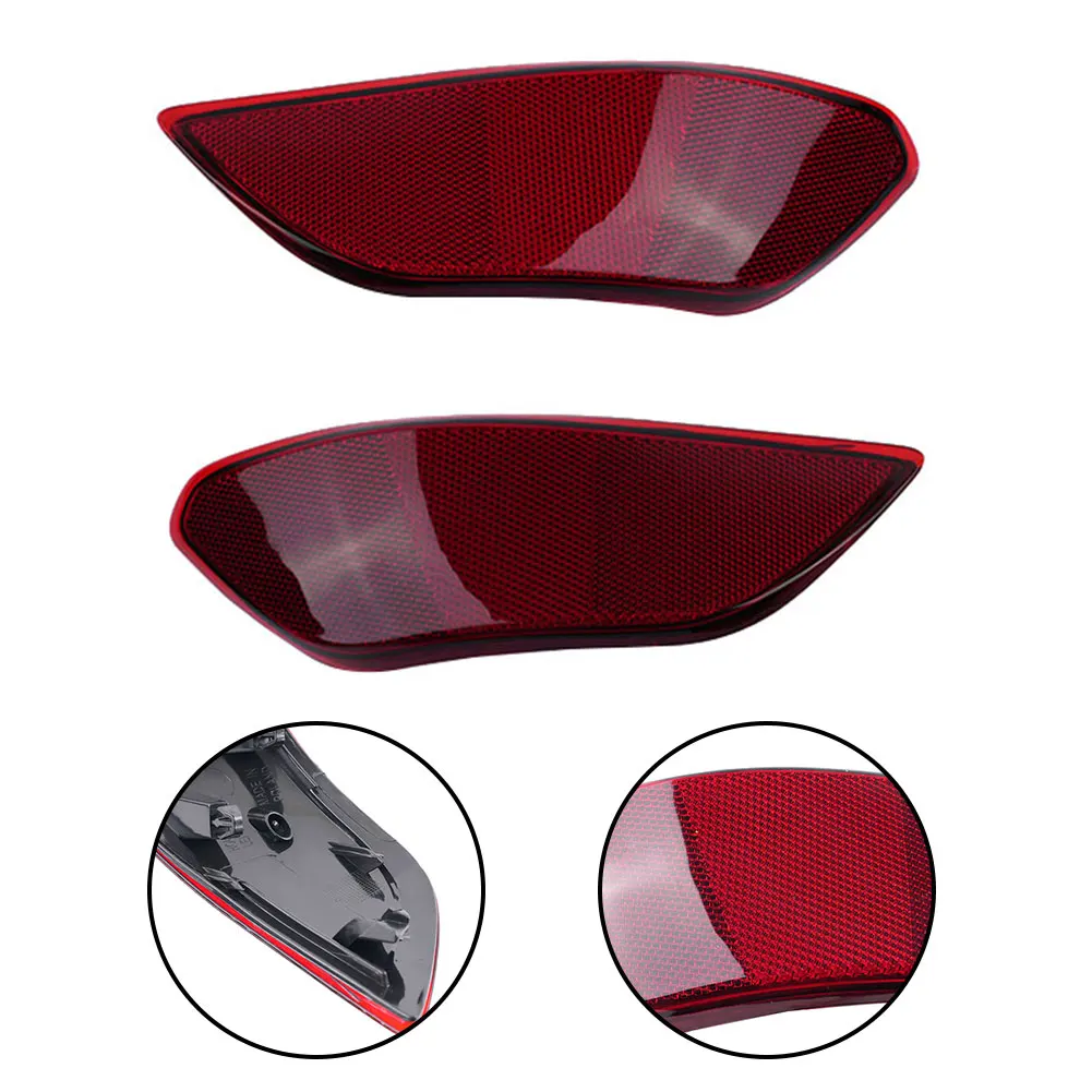 2pcs Left Right Rear Bumper Trim Reflector Red Plastic For For Cayenne 958 2011-2014 95863110500 95863110600 26.5x8cm
2pcs Left Right Rear Bumper Trim Reflector Red Plastic For For Cayenne 958 2011-2014 95863110500 95863110600 26.5x8cm