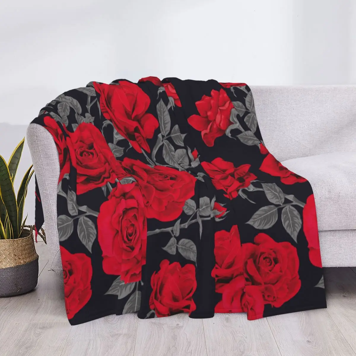Red Rose Flowers Vintage Blanket Fleece Print Portable Warm Throw Blankets for Bed Car Quilt
Red Rose Flowers Vintage Blanket Fleece Print Portable Warm Throw Blankets for Bed Car Quilt