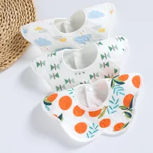 Kangobaby #My Soft Life# Waterproof Newborn Muslin Cotton Bib Baby 360 Degree Swivel Saliva Towel Infant Burp Cloth 
Kangobaby #My Soft Life# Waterproof Newborn Muslin Cotton Bib Baby 360 Degree Swivel Saliva Towel Infant Burp Cloth