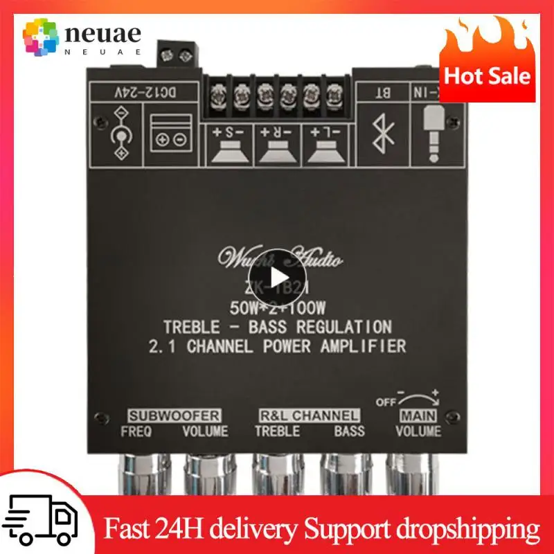 TPA3116D2 5.0 Subwoofer Amplifier Board 50WX2+100W 2.1 Channel Power Audio Stereo Bass AMP
TPA3116D2 5.0 Subwoofer Amplifier Board 50WX2+100W 2.1 Channel Power Audio Stereo Bass AMP