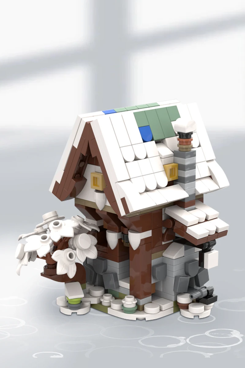 Gobrick MOC сельская архитектура Мини Зима 21325 средневековый Смит Набор строительных блоков зимняя улица вид Кирпичи игрушки для детей
Gobrick MOC сельская архитектура Мини Зима 21325 средневековый Смит Набор строительных блоков зимняя улица вид Кирпичи игрушки для детей