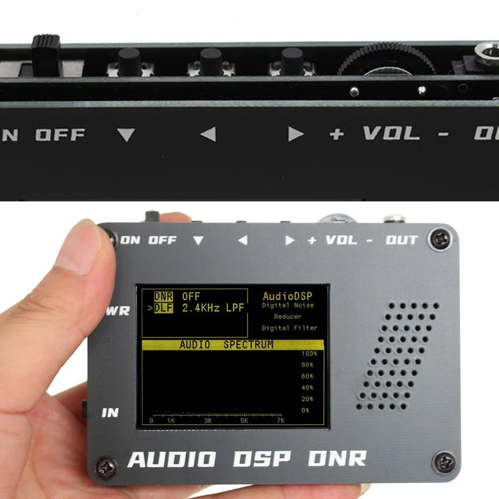 AudioDSP шумоподавитель DNR цифровой хост-фильтр SSB любительский радиодинамик с 3,5 мм аудио Type-c кабель для передачи данных угловая подушка
AudioDSP шумоподавитель DNR цифровой хост-фильтр SSB любительский радиодинамик с 3,5 мм аудио Type-c кабель для передачи данных угловая подушка