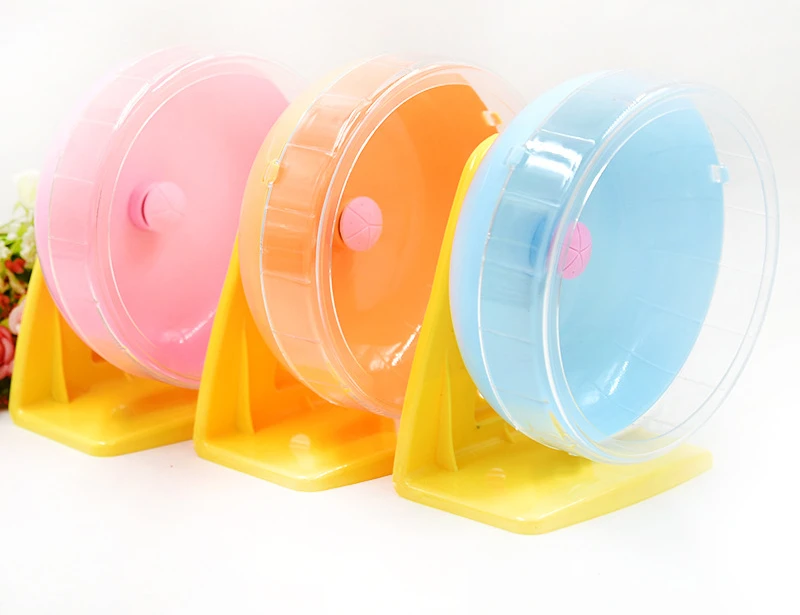 Hamster Running Wheel Pet Toy Plastic Silent Rotatory Disc Runner Hedgehog Sport Exercise Fitness Toy Hamsters Accessories 
Hamster Running Wheel Pet Toy Plastic Silent Rotatory Disc Runner Hedgehog Sport Exercise Fitness Toy Hamsters Accessories