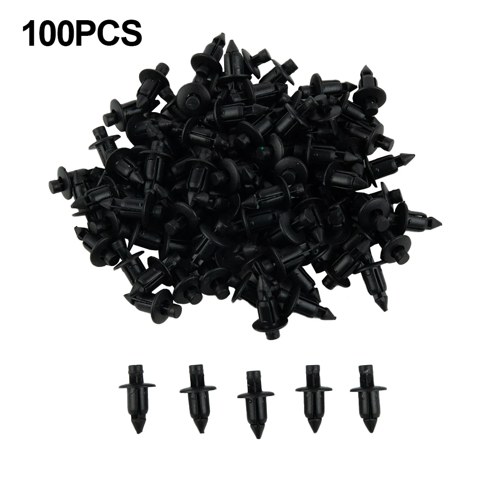 100PCS Plastic Auto Fastener Clip Fairing Rivet Setting Panel Fastener Clips Bumper Door Trim Panel Retainer Fastener Kit
100PCS Plastic Auto Fastener Clip Fairing Rivet Setting Panel Fastener Clips Bumper Door Trim Panel Retainer Fastener Kit