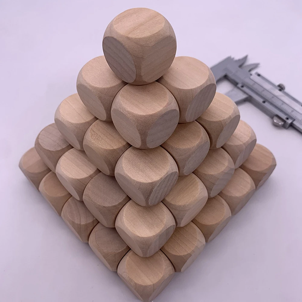 10pcs Blank Wooden Dice Unfinished Wood Cubes Square Blocks For Party Family Games DIY Craft Printing Wood Cube Dices
10pcs Blank Wooden Dice Unfinished Wood Cubes Square Blocks For Party Family Games DIY Craft Printing Wood Cube Dices