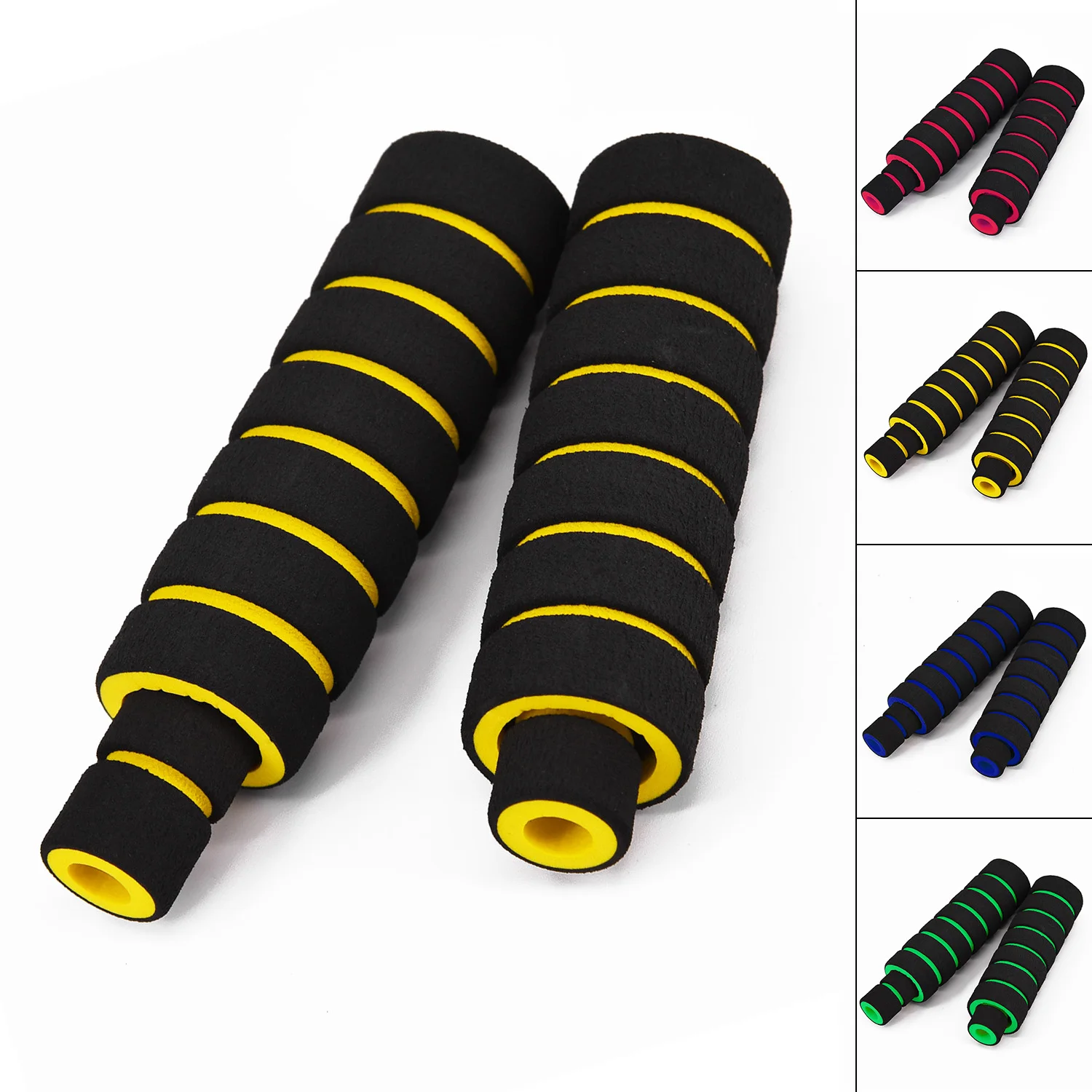 4* Motorcycle Handle Bar Grip Brake Clutch Lever Soft Foam Cover Sponge Anti-Skid Shock-Absorbing Bike Cycling Grips-
4* Motorcycle Handle Bar Grip Brake Clutch Lever Soft Foam Cover Sponge Anti-Skid Shock-Absorbing Bike Cycling Grips-