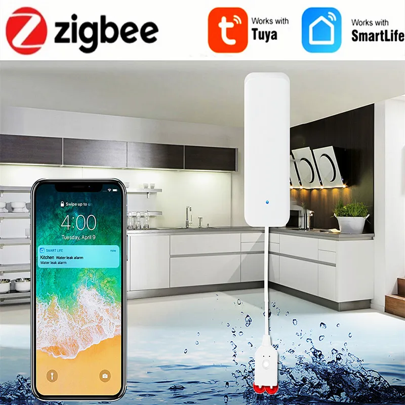 5PCS Zigbee Tuya Water Leakage Sensor,Smart Home Remote Alarm Detector Via Smart Life APP Push Smart Phone Security Protection
5PCS Zigbee Tuya Water Leakage Sensor,Smart Home Remote Alarm Detector Via Smart Life APP Push Smart Phone Security Protection