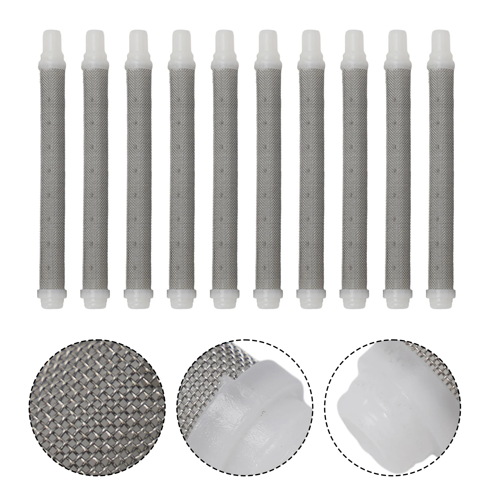 5/10pcs Airless Spraygun Filters 50 Mesh Stainless Steel Paint Spraygun Filter Removes Dirt Paint Sprayers Air Tools Accessories
5/10pcs Airless Spraygun Filters 50 Mesh Stainless Steel Paint Spraygun Filter Removes Dirt Paint Sprayers Air Tools Accessories