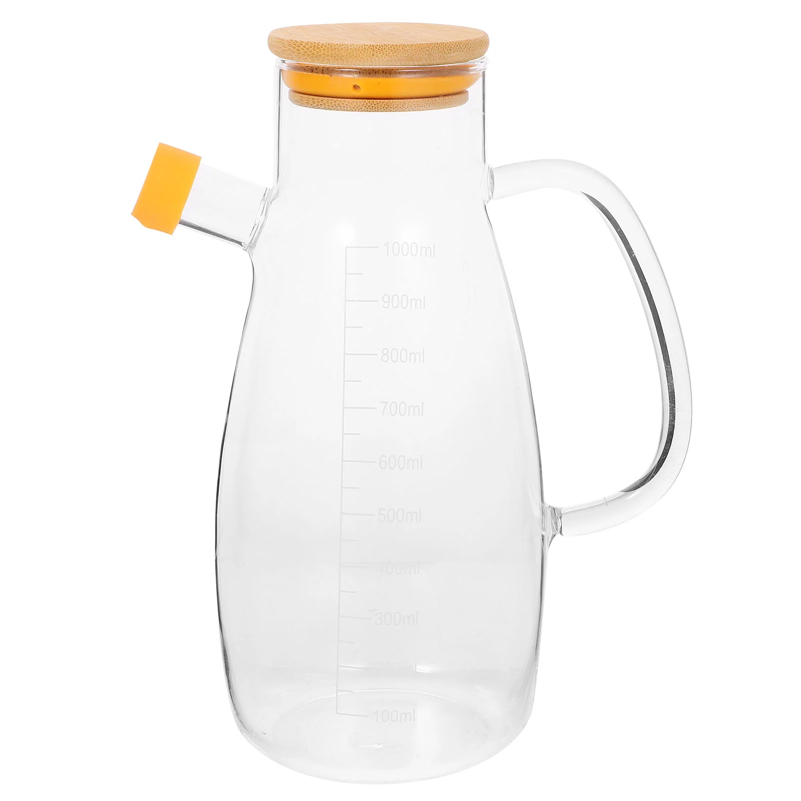 Glass Oil Dispenser Leak-proof Vinegar Dispenser Bottle with Handle Oil Pot Scale Oil Bottle
Glass Oil Dispenser Leak-proof Vinegar Dispenser Bottle with Handle Oil Pot Scale Oil Bottle