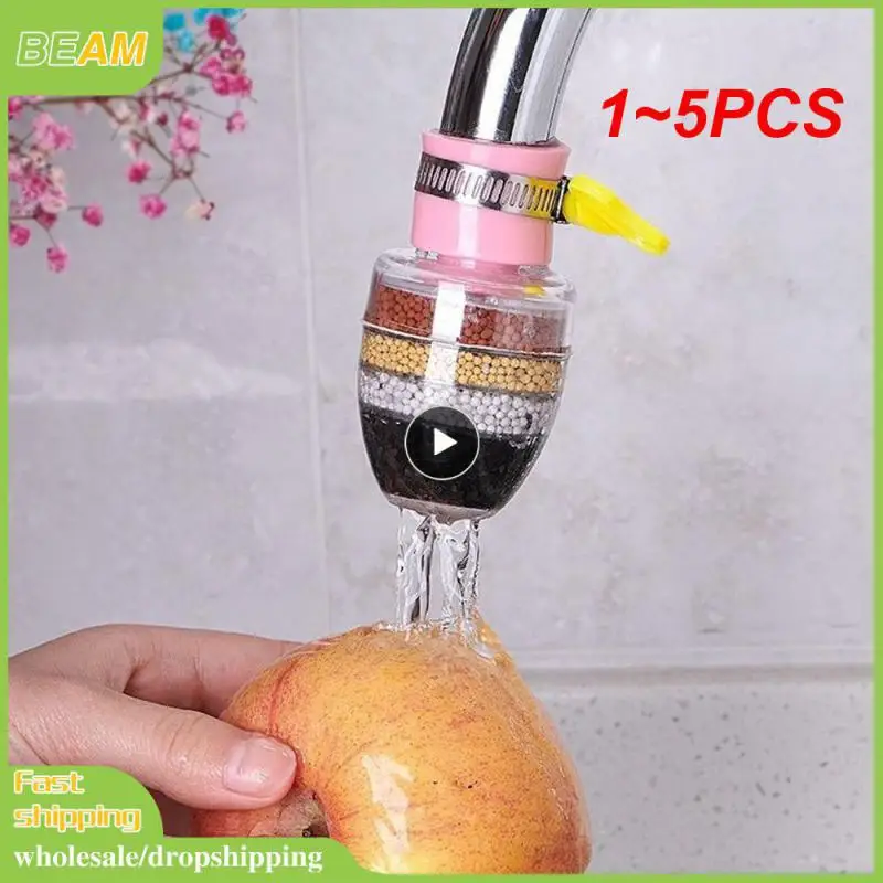 1~5PCS Faucet Filter 6 Layered Activated Carbon Water Purifier Hard Water Softener Kitchen Tap Filter Adapter Home Use
1~5PCS Faucet Filter 6 Layered Activated Carbon Water Purifier Hard Water Softener Kitchen Tap Filter Adapter Home Use