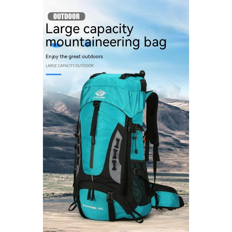 60L Hiking Backpack Waterproof Mountaineering Bag Men Camping Rucksack Climbing Trekking Bag Outdoor Backpacks
60L Hiking Backpack Waterproof Mountaineering Bag Men Camping Rucksack Climbing Trekking Bag Outdoor Backpacks