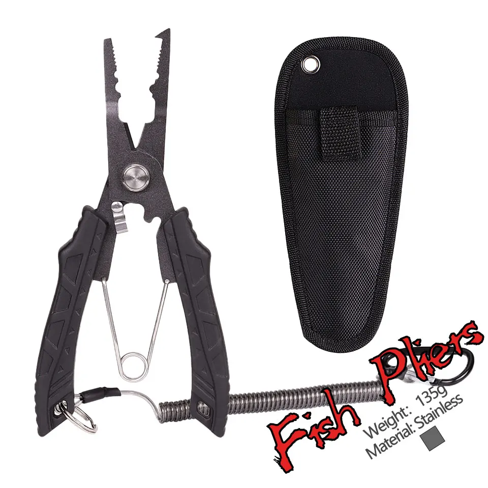 Stainless Steel Fishing Pliers Crimper Hook Remover Braid Line Cutters Fishing Accessories Saltwater Resistant Fish Gear Tool
Stainless Steel Fishing Pliers Crimper Hook Remover Braid Line Cutters Fishing Accessories Saltwater Resistant Fish Gear Tool