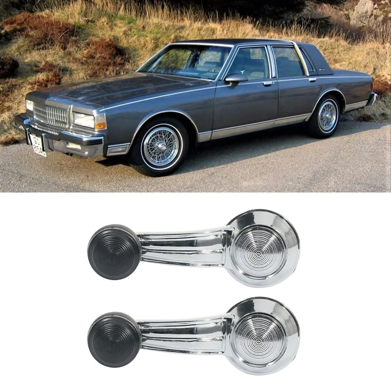 Хромированная ручка для окна и двери для Pontiac Cadillac Chevy, Buick 1732326, 20348200, 1 пара
Хромированная ручка для окна и двери для Pontiac Cadillac Chevy, Buick 1732326, 20348200, 1 пара