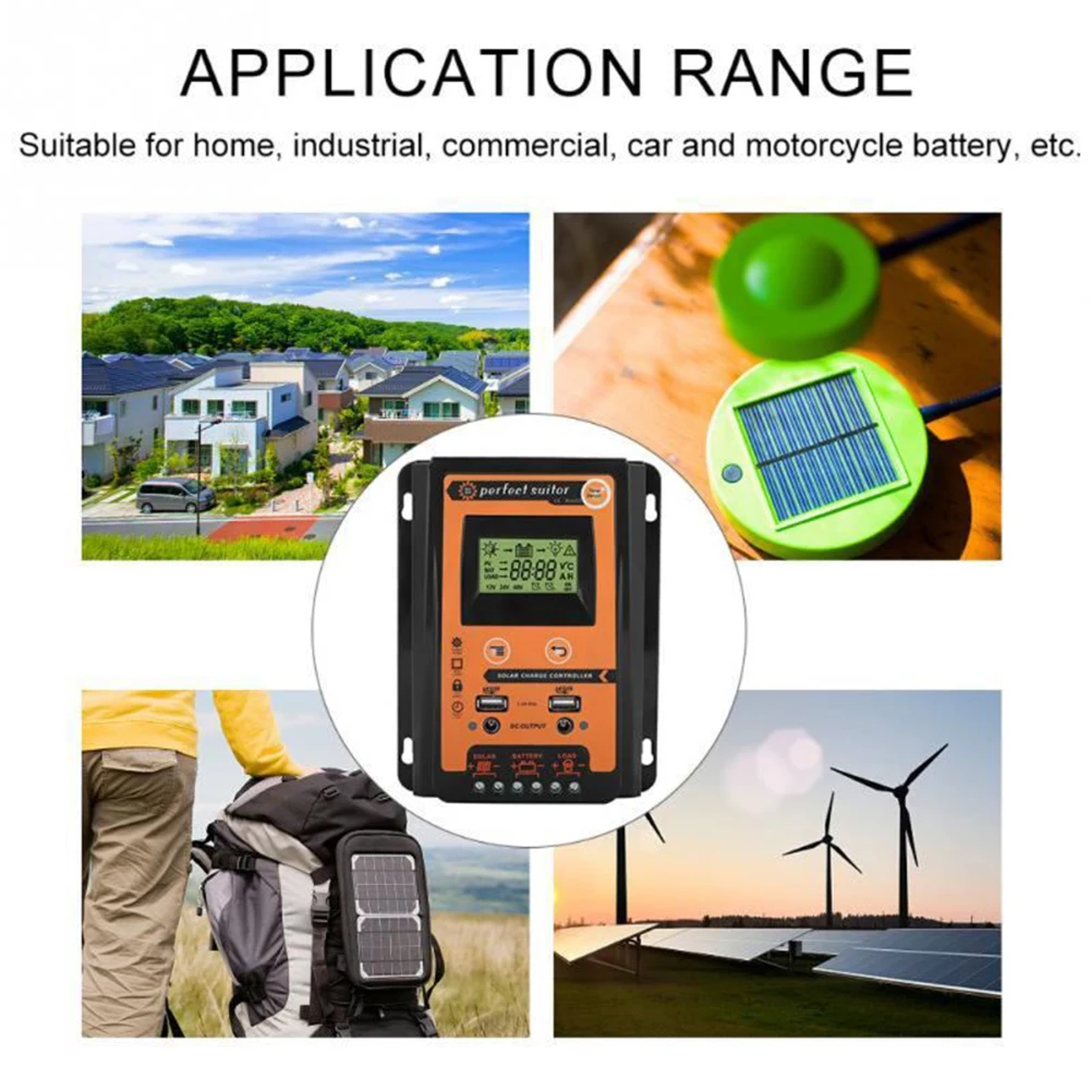 Advanced Solar Panel Charge Controller for Acid Batteries Dual USB MPPT Function PWM Charging Mode Waterproof Design
Advanced Solar Panel Charge Controller for Acid Batteries Dual USB MPPT Function PWM Charging Mode Waterproof Design