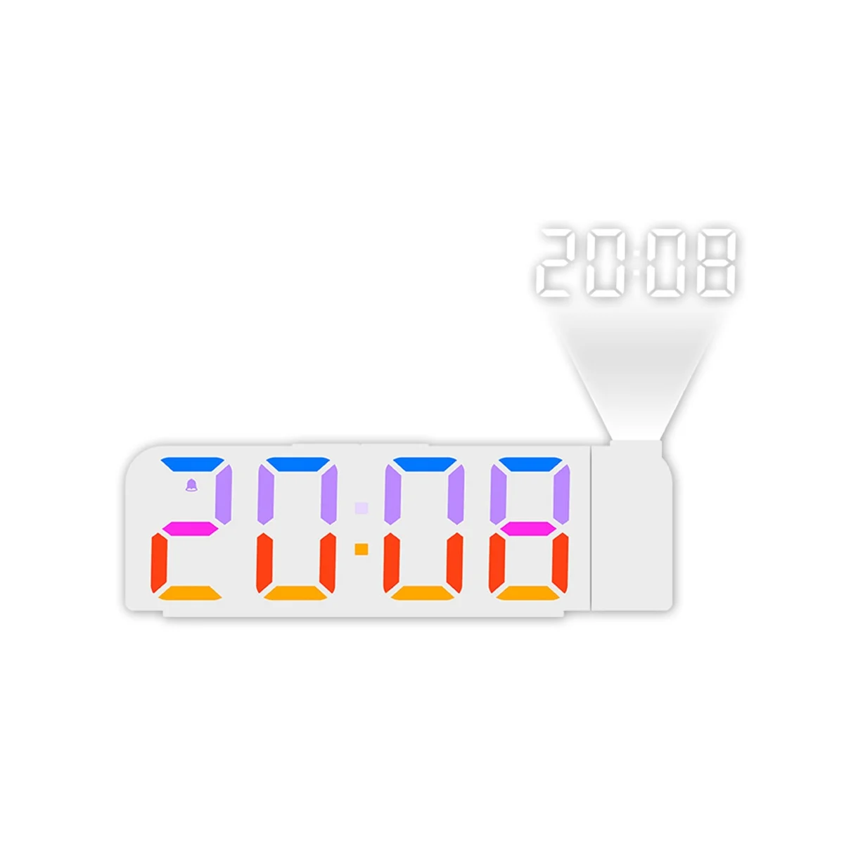 LED Digital Alarm Clock Projection Clock RGB Clock with Time Temperature Display Backlight Snooze Clock Bedroom
LED Digital Alarm Clock Projection Clock RGB Clock with Time Temperature Display Backlight Snooze Clock Bedroom