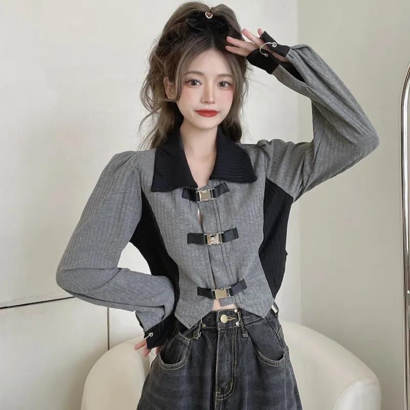 2023 Jacket Spring New Women's Design Sense Metal Button Bubble Sleeve Lapel Slim Irregular Short Coat Free Shipping
2023 Jacket Spring New Women's Design Sense Metal Button Bubble Sleeve Lapel Slim Irregular Short Coat Free Shipping