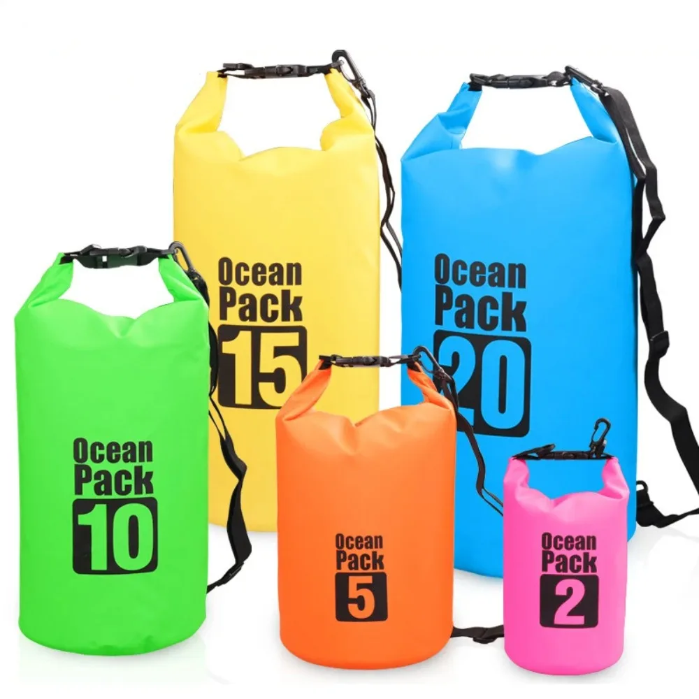 

Outdoor water sports swimming kayaking boating camping 2L5L10L15L20L30L large capacity PVC waterproof dry bag