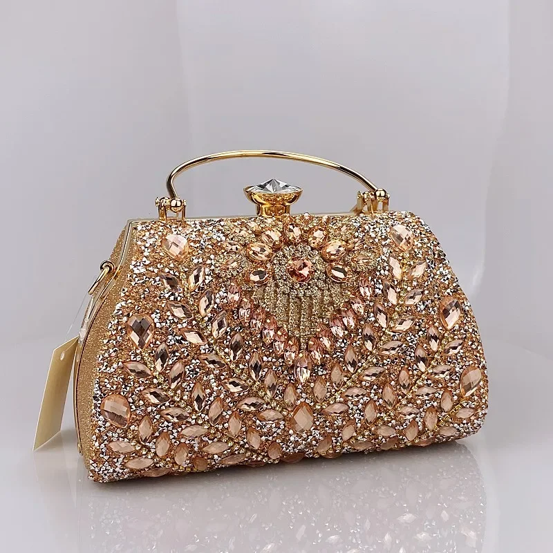 

Luxury Diamond Evening Bags Party Handbag Fashion Female Hasp Clutch Purse Women Dinner Handbags Ladies Party Bags