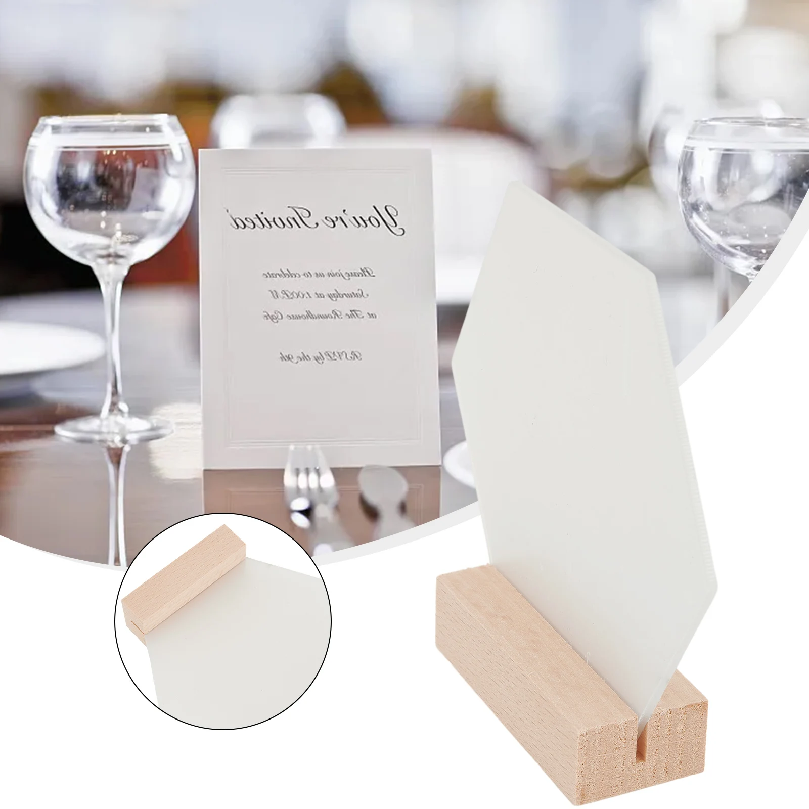 Blank Clear Acrylic Table Sign Number Reception Stand Wedding Party Restaurant Hotel Display Plaque Holder DIY Place Card Decor
Blank Clear Acrylic Table Sign Number Reception Stand Wedding Party Restaurant Hotel Display Plaque Holder DIY Place Card Decor