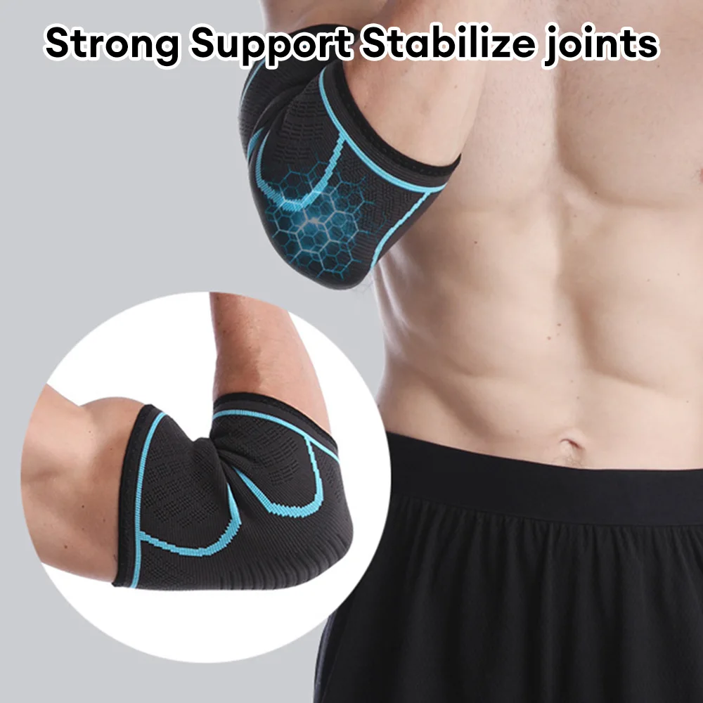 Unisex Elbow Support Elastic Gym Fitness Nylon Protective Pad Absorb Sweat Sports Safety Basketball Game Arm Sleeve Elbow Brace
Unisex Elbow Support Elastic Gym Fitness Nylon Protective Pad Absorb Sweat Sports Safety Basketball Game Arm Sleeve Elbow Brace