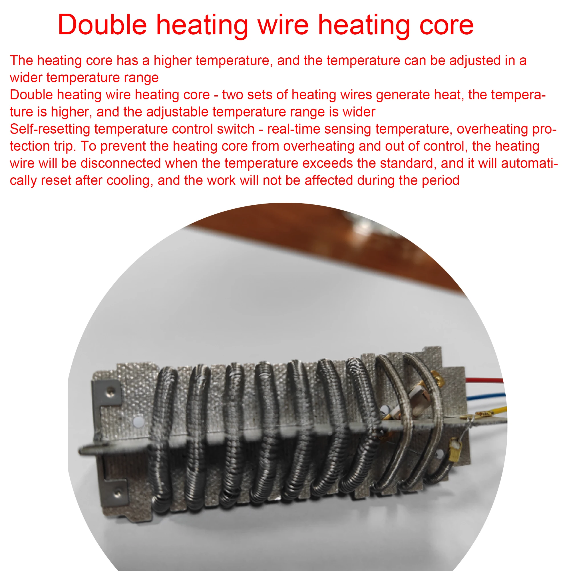 Generic 220V Hot Air Gun Variable Temperature Industrial Power Tool