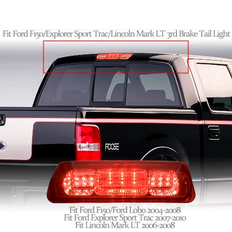 Suitable For Ford Explorer F150 Lincoln Mark High Mounted Brake Light Led Brake Light Tail Light Modification On April 10th
Suitable For Ford Explorer F150 Lincoln Mark High Mounted Brake Light Led Brake Light Tail Light Modification On April 10th